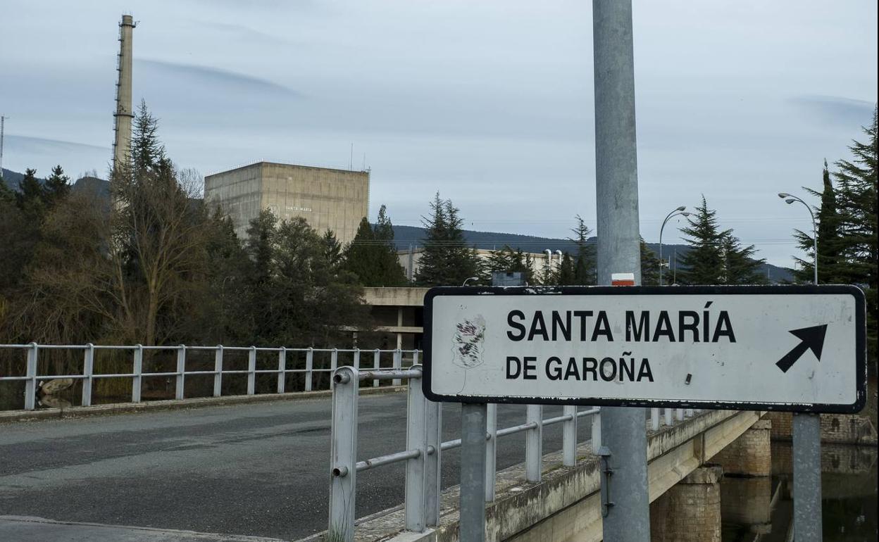 Central nuclear de Santa María de Garoña. 