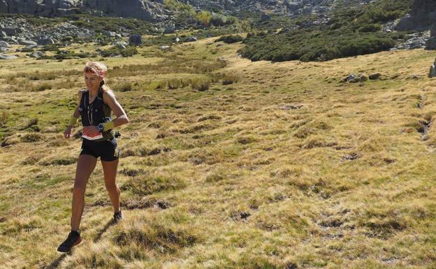 Ana Rico, ganadora en categoria femenina. 