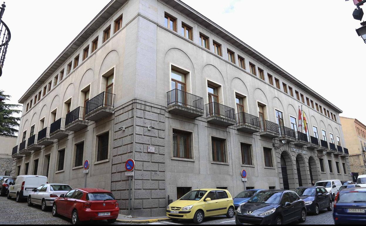 Sede de la Audiencia Provincial de Segovia.