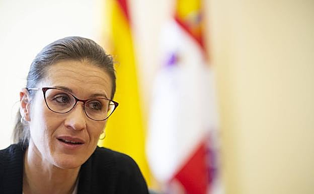 María Perrino Peña, directora general de Deportes de la Junta de Castilla y León. 