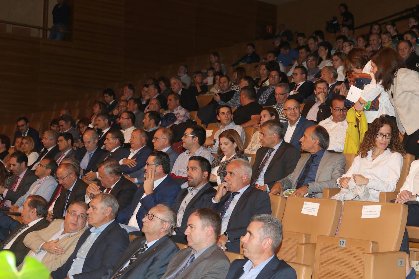 Entrega de los premios Pódium a los mejores deportistas de Castilla y León. 