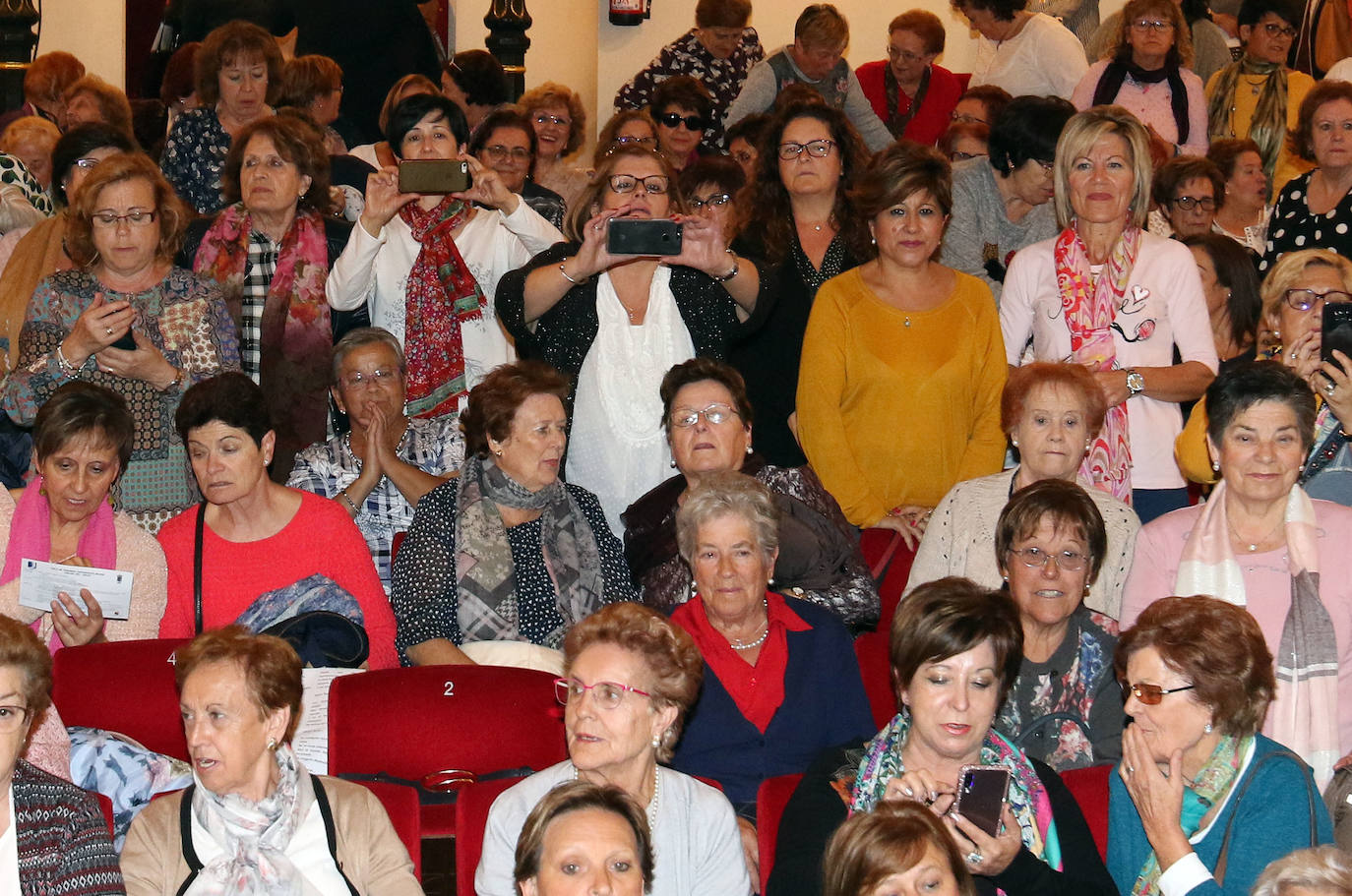 Rosana, Ana Pastor, las protagonistas de 'Mujeres del Hampa' y la ganadera Teresa Callejo han sido las homenajeadas