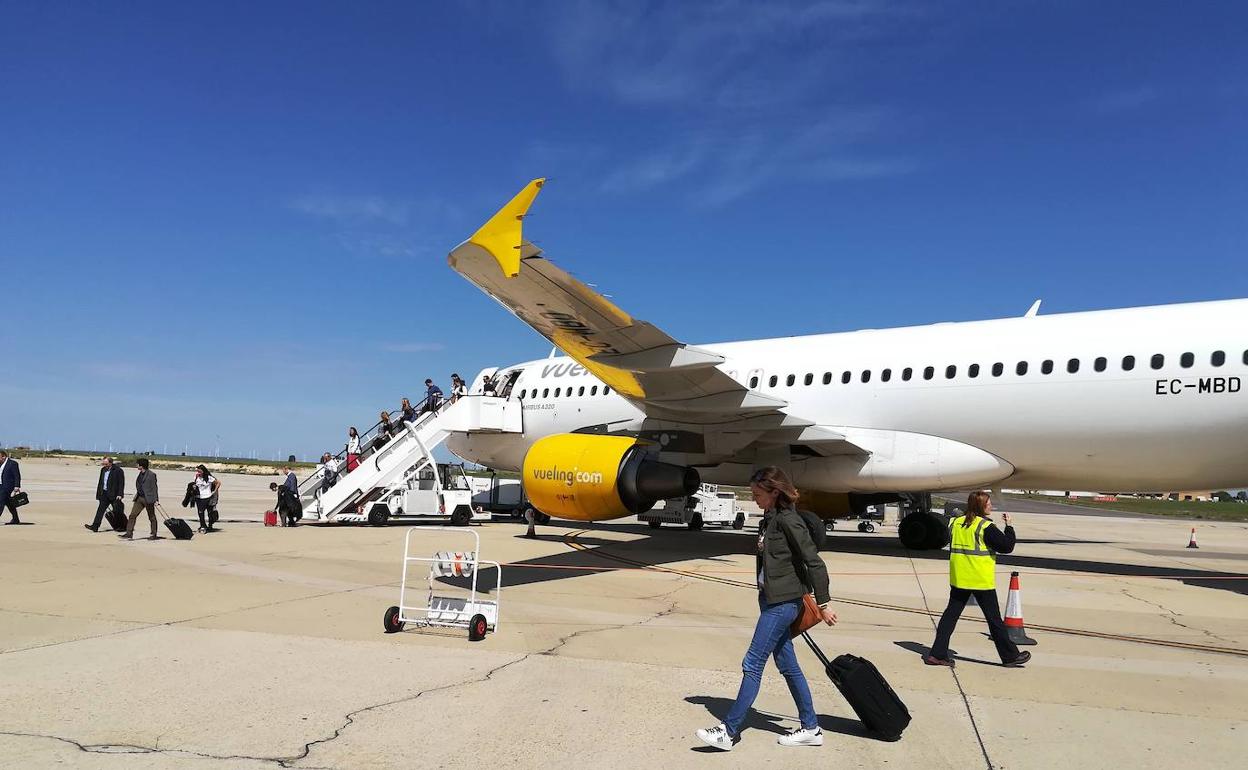 Aeropuerto de Valladolid.