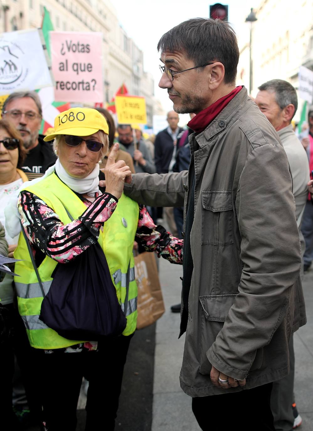 Fotos: La manifestación de los pensionistas, en imáganes