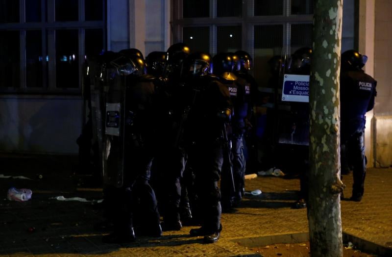 Fotos: Tercera jornada de protestas en Cataluña tras la sentencia del &#039;procés&#039;