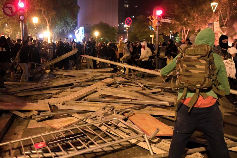 Fotos: Tercera jornada de protestas en Cataluña tras la sentencia del &#039;procés&#039;