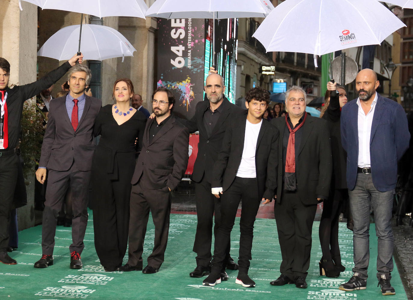 Fotos: Alfombra verde de la 64 edición de la Seminci