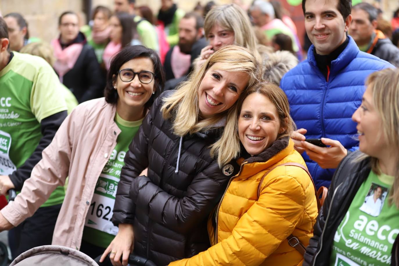 Marcha contra el cáncer en Salamanca. 