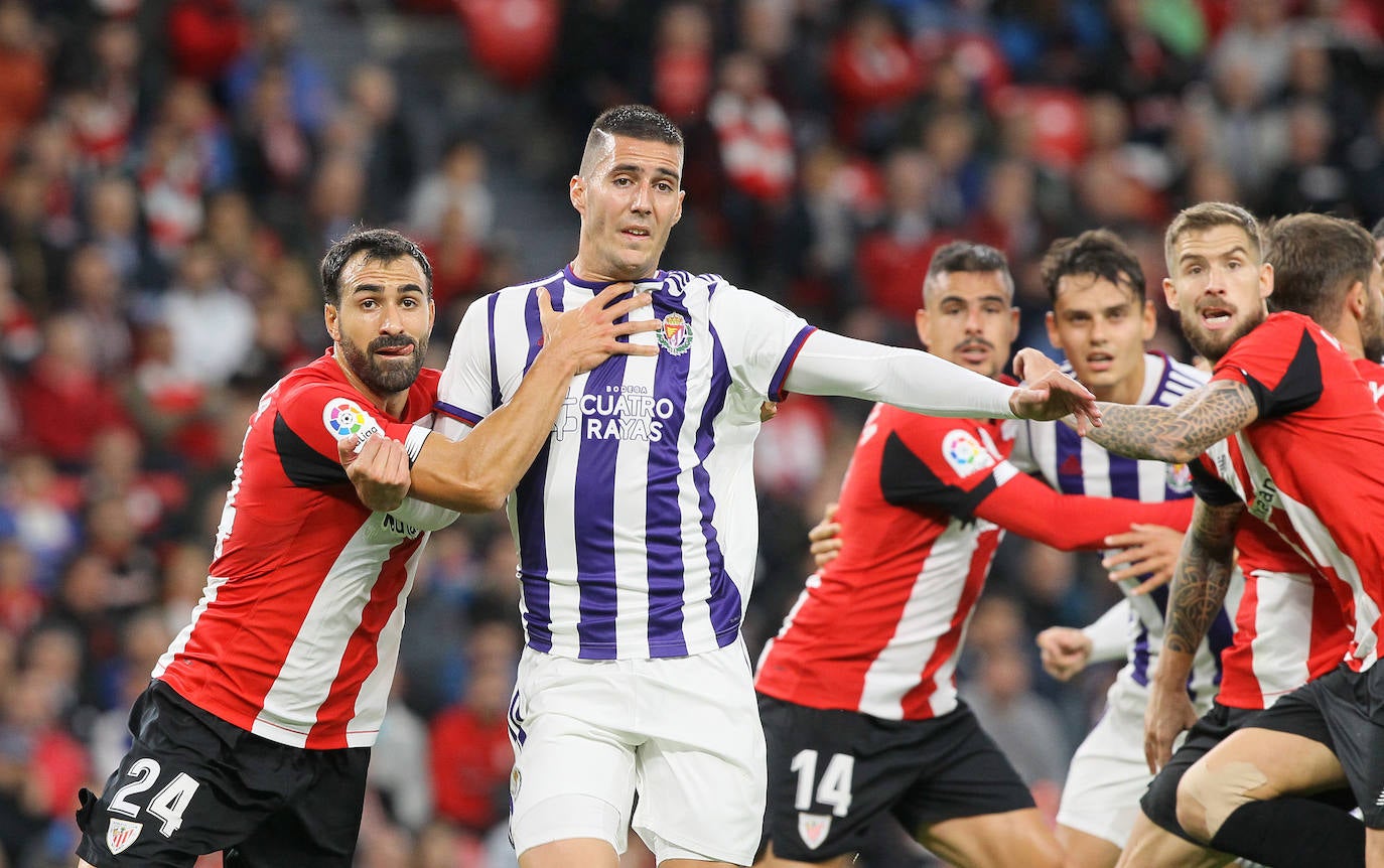 Empate entre el Atheletic y el Real Valladolid (1-1). 