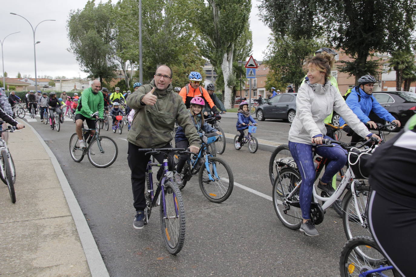 Fotos: Bicicletada contra la droga en Laguna de Duero