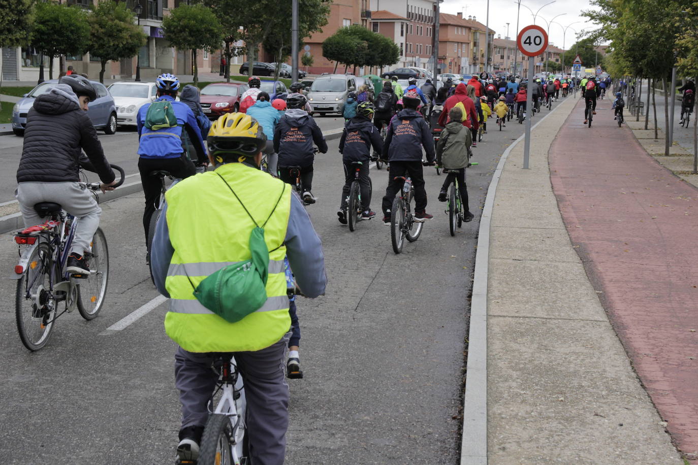 Fotos: Bicicletada contra la droga en Laguna de Duero