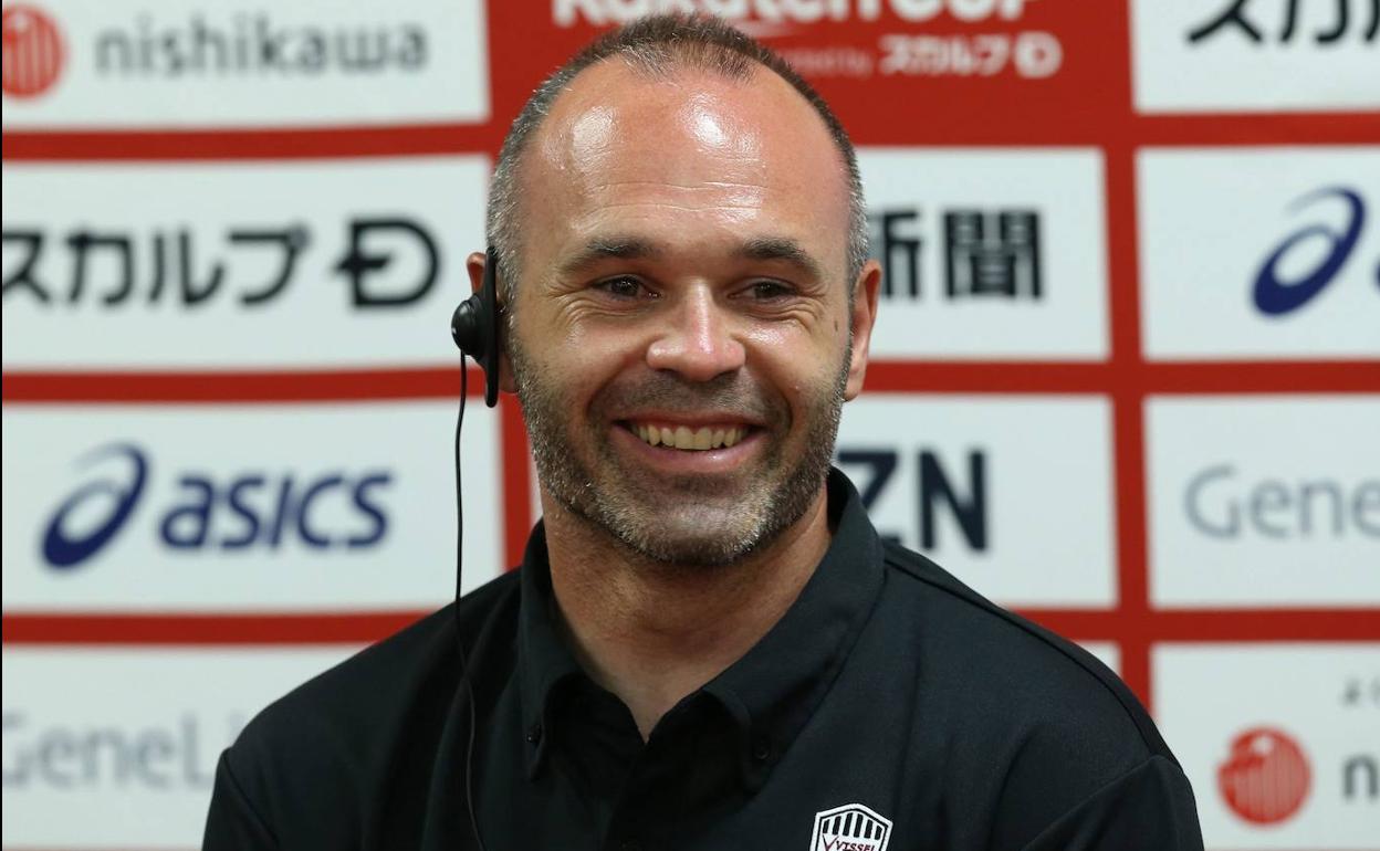 ANdrés Iniesta, uno de los premiados. 