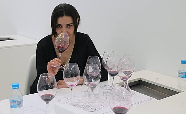 La sumiller María José Huertas, de La Terraza del Casino de Madrid. 