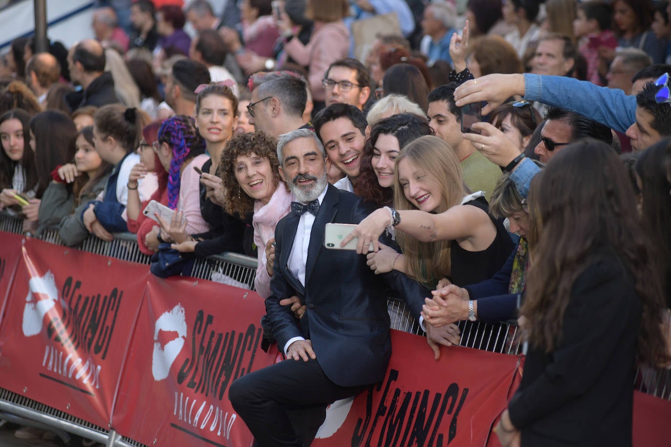 Alfombra de la Seminci 2019. 