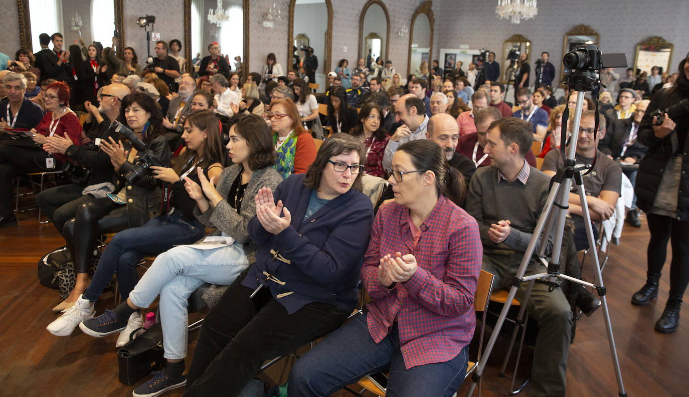 Lectura del palmarés de la Seminci 2019.