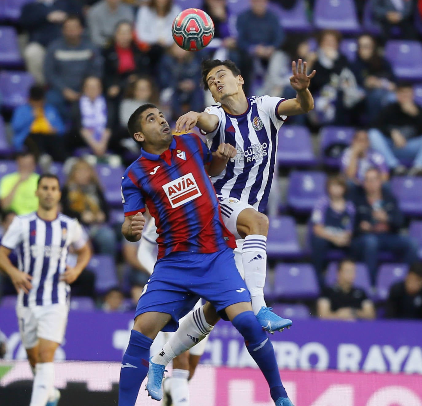 Partido Valladolid - Eibar. 