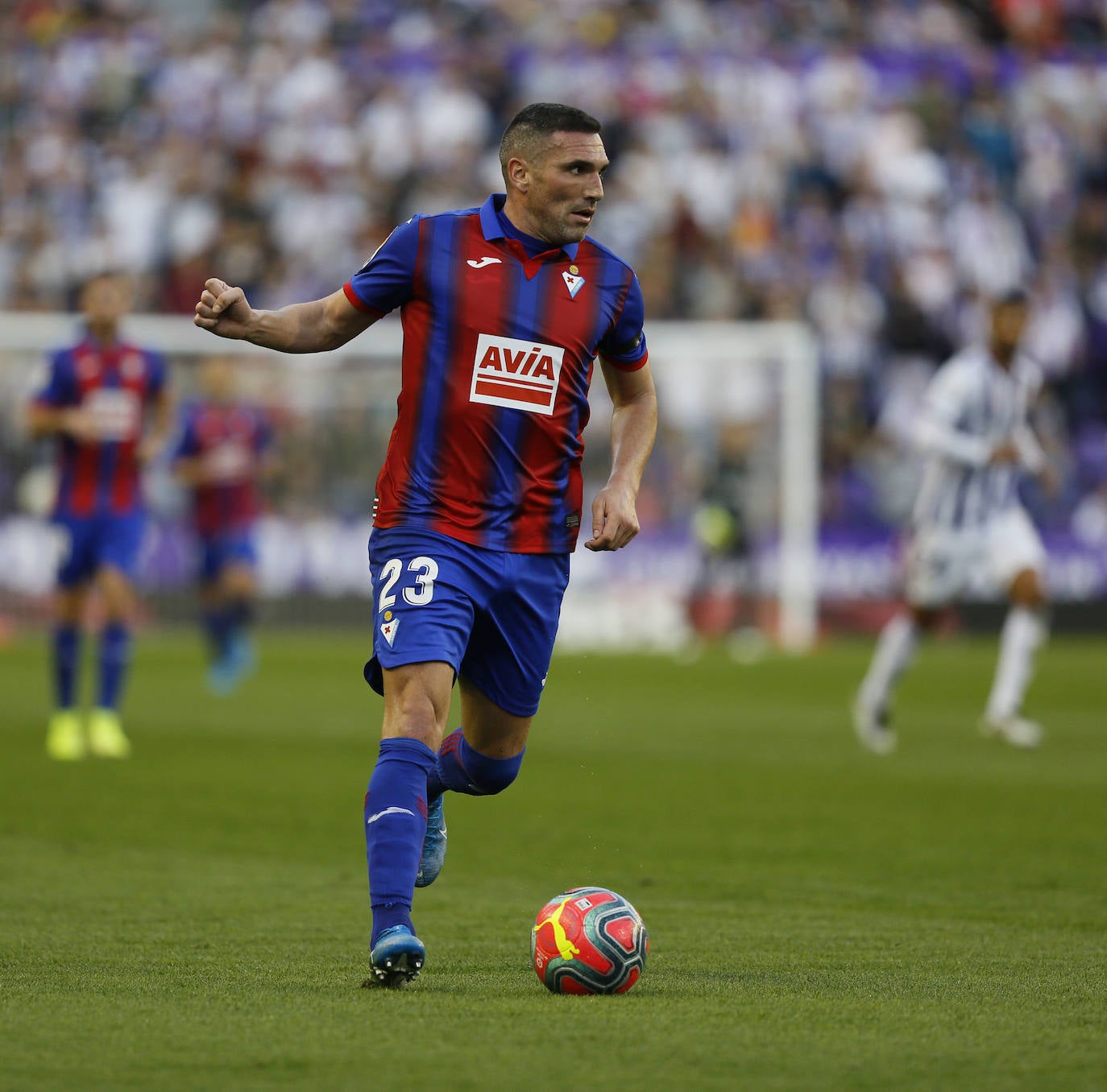 Partido Valladolid - Eibar. 