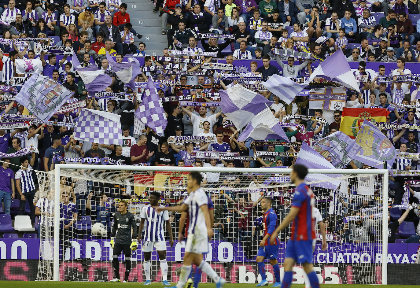 Partido Valladolid - Eibar. 