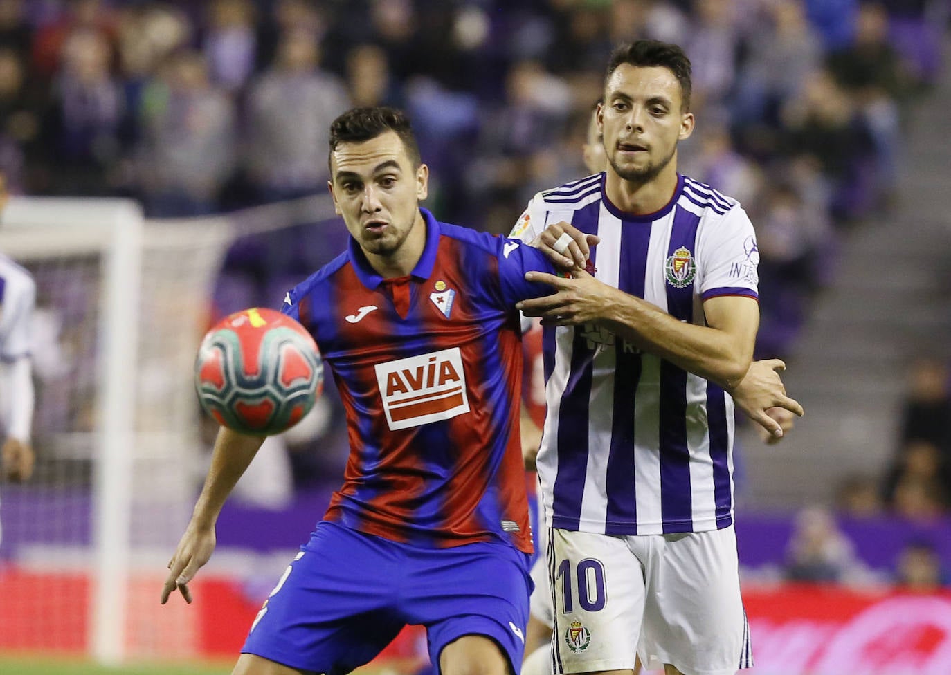 Partido Valladolid - Eibar. 