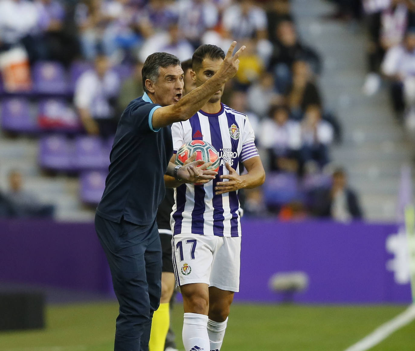 Partido Valladolid - Eibar. 