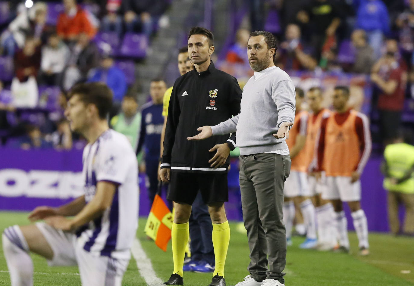 Partido Valladolid - Eibar. 