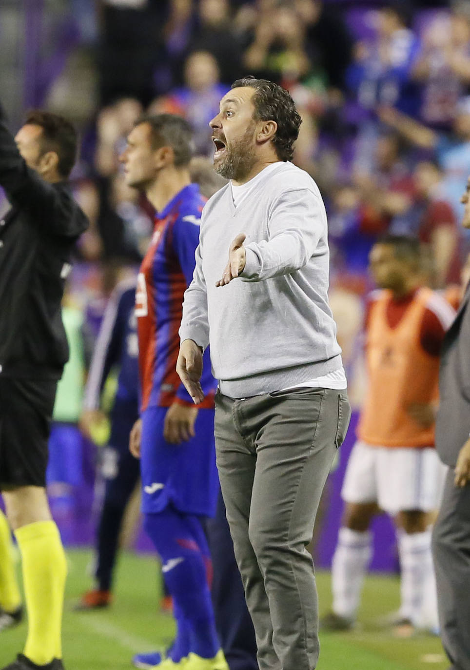 Partido Valladolid - Eibar. 