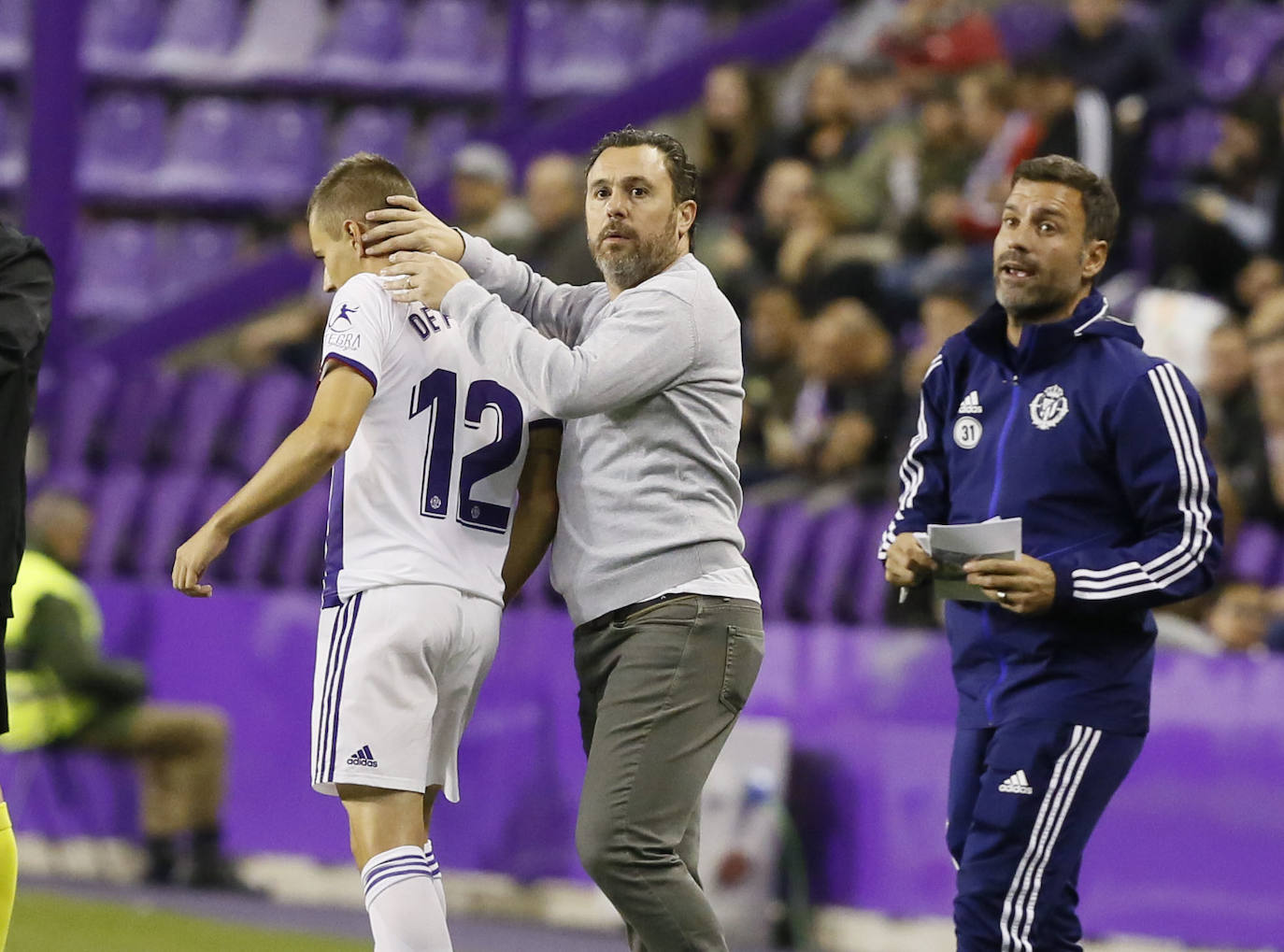 Partido Valladolid - Eibar. 