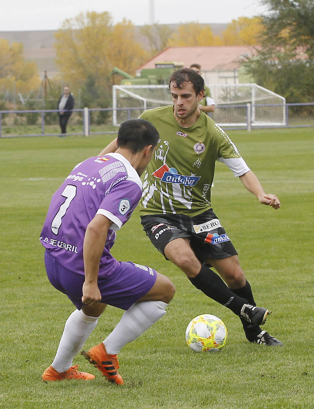 El derbi disputado en Becerril dió la victoria al Cristo. 