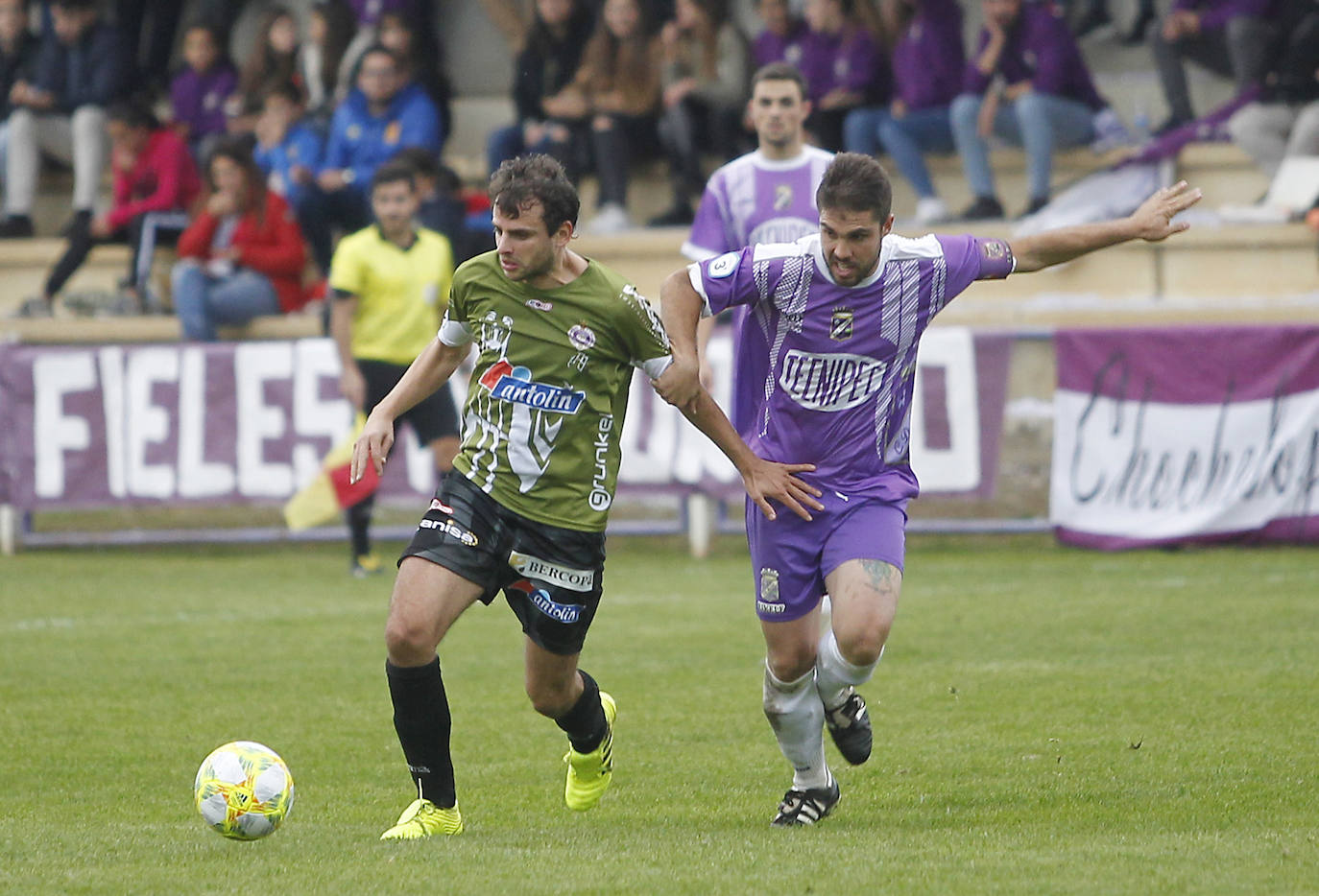El derbi disputado en Becerril dió la victoria al Cristo. 