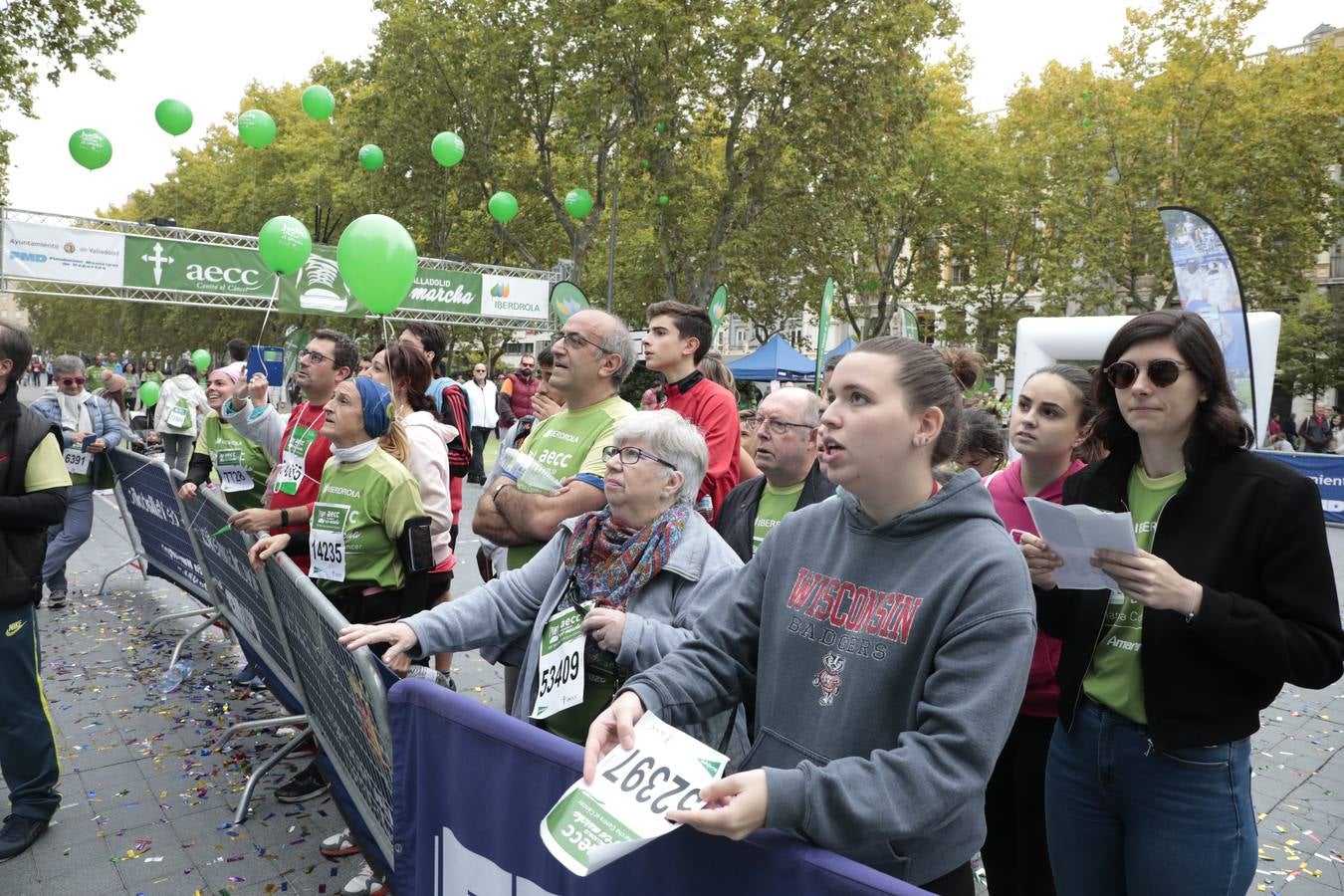 Marcha contra el cáncer de Valladolid. 