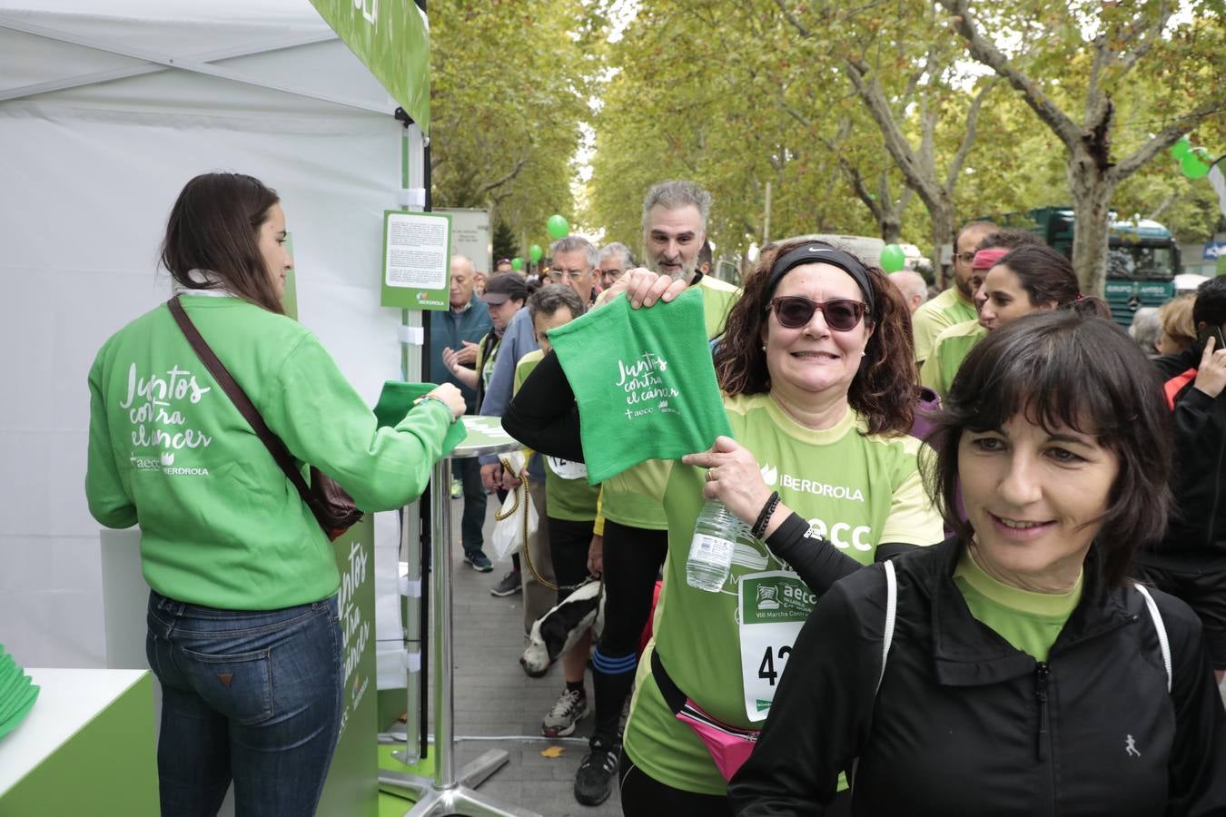 Marcha contra el cáncer de Valladolid. 