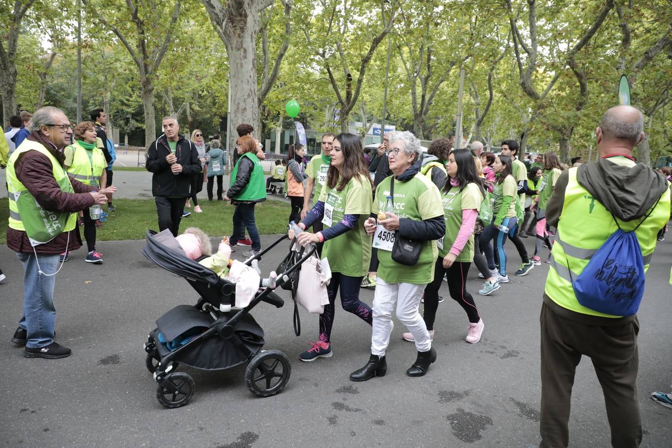 Marcha contra el cáncer de Valladolid. 