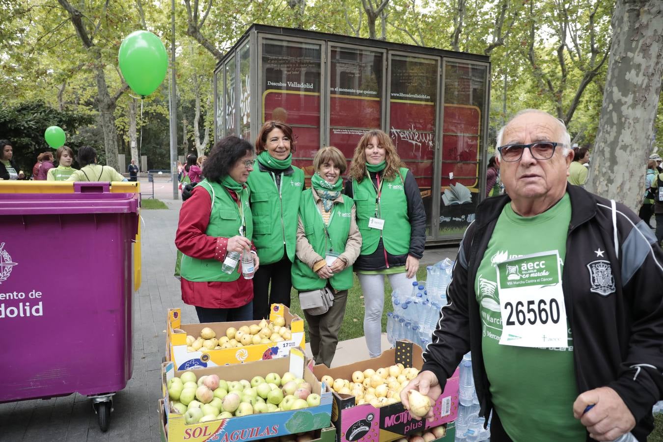 Marcha contra el cáncer de Valladolid. 