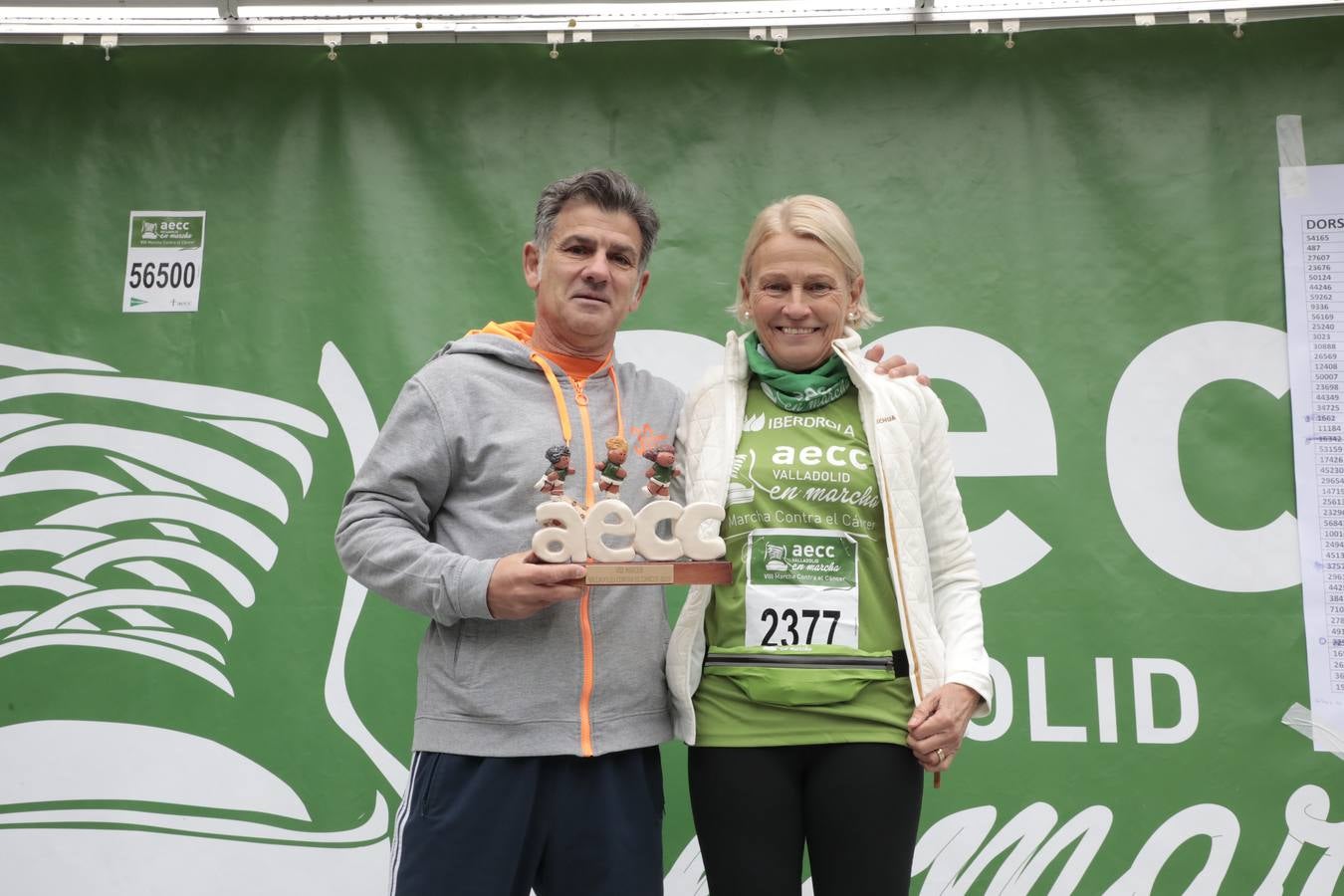 Marcha contra el cáncer de Valladolid. 