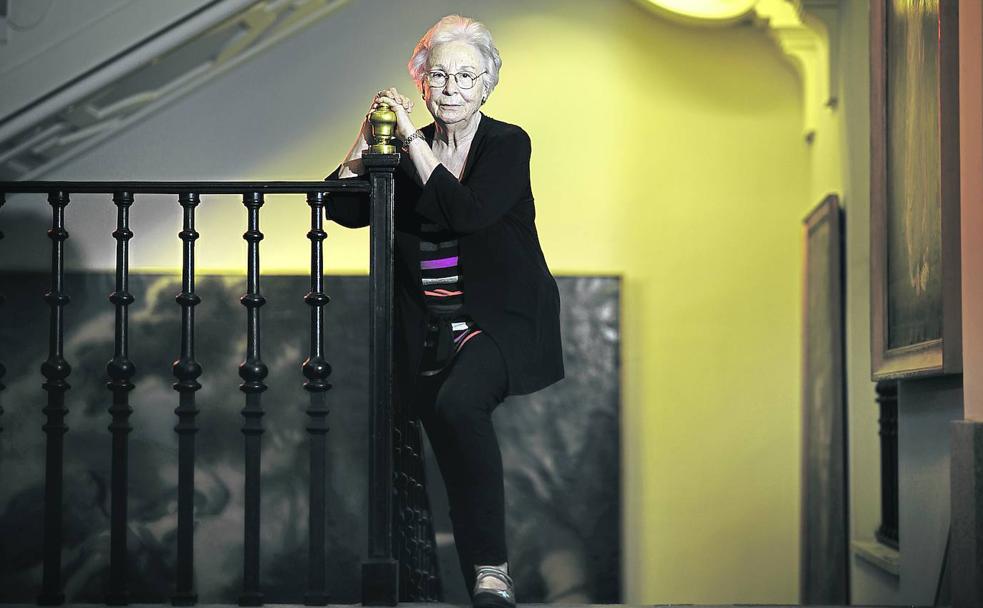 Josefina Molina, en la Real Academia de Bellas Artes de San Fernando, donde tuvo lugar la entrevista.