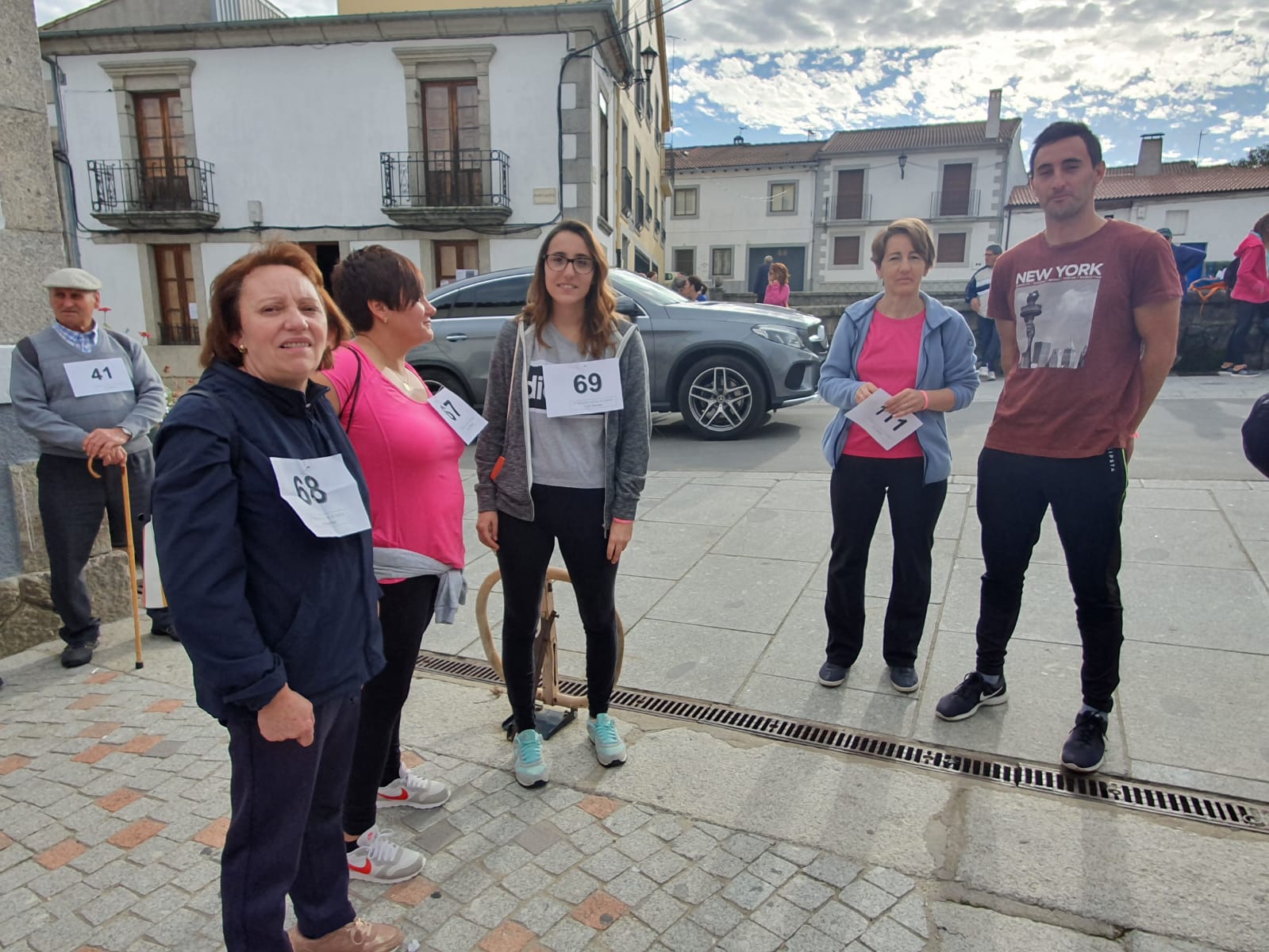 Fotos: Marcha solidaria en Los Santos