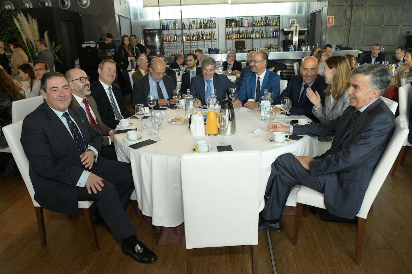 El consejero de Empleo e Industria, Germán Barrios, ha protagonizado la sesión matutina del Foro Económico de El Norte de Castilla. El acto se ha celebrado en el Pabellón de Cristal del Museo de la Ciencia de Valladolid este martes 29 de octubre.