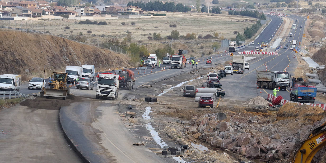 Estado actual de las obras de la SG-20