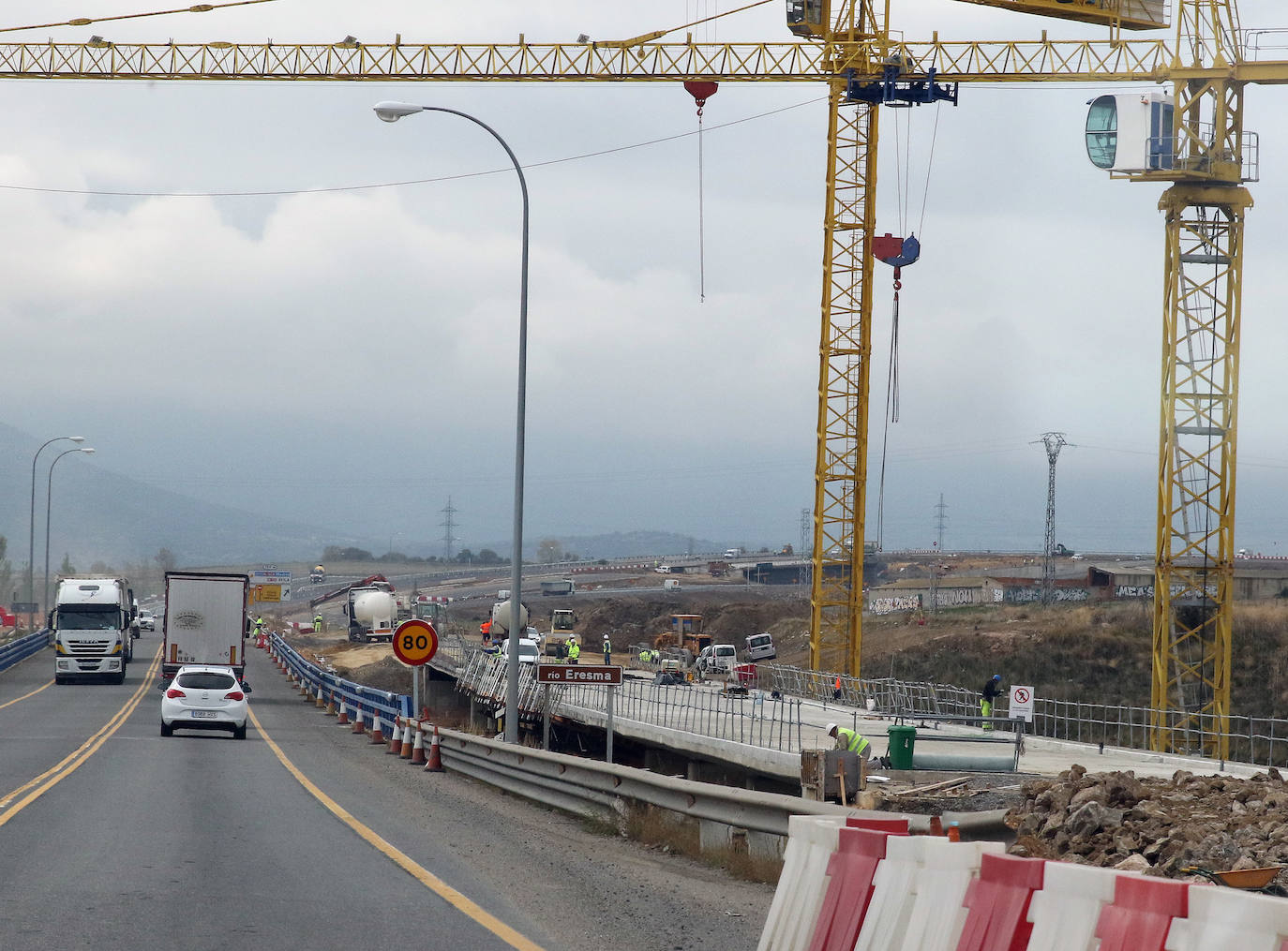 Estado actual de las obras de la SG-20