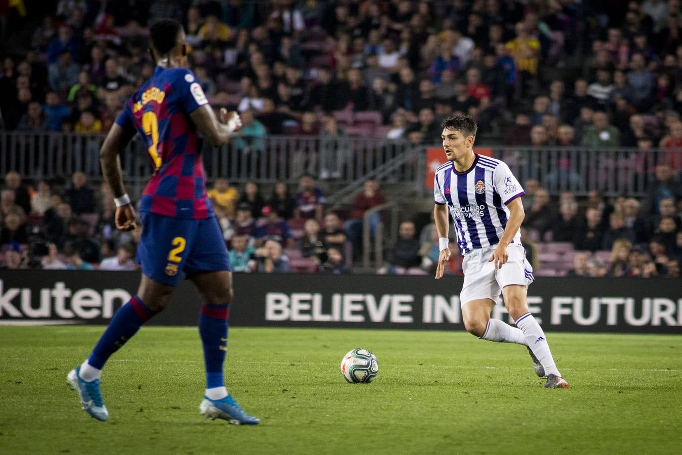 Lenglet adelantó al Barça y Olivas empató, pero Vidal rompió de nuevo el marcador y Messi hizo el tercero de falta directa para sumar el cuarto a pase de Rakitic y dar el quinto a Suárez