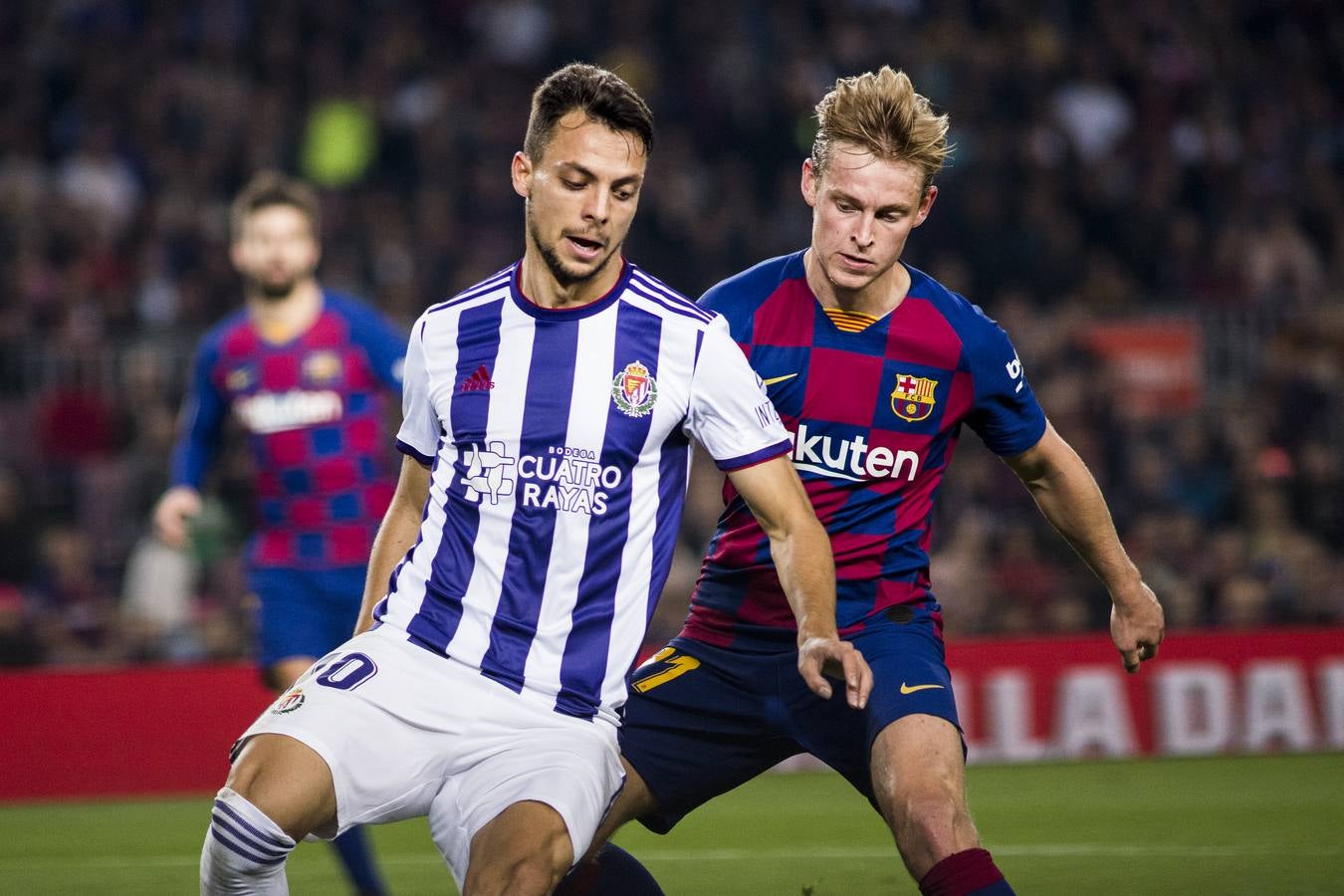 Lenglet adelantó al Barça y Olivas empató, pero Vidal rompió de nuevo el marcador y Messi hizo el tercero de falta directa para sumar el cuarto a pase de Rakitic y dar el quinto a Suárez