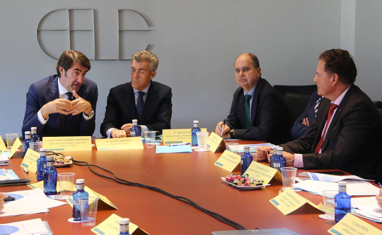 Un momento de la cumbre en León. 