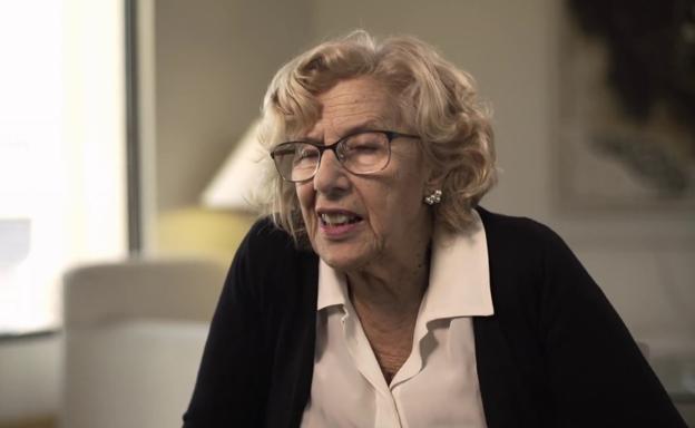 Manuela Carmena, en el documental 'La defensa, por la libertad'.