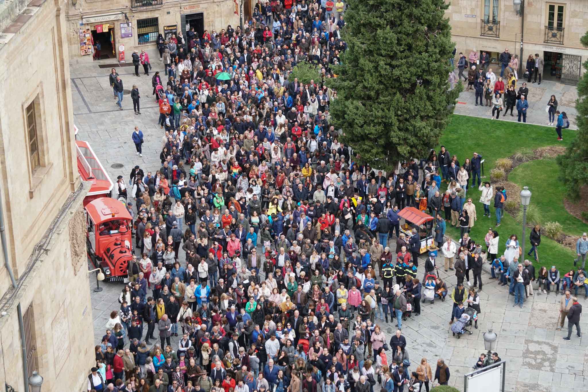 Celebración del Mariquelo en Salamanca. 