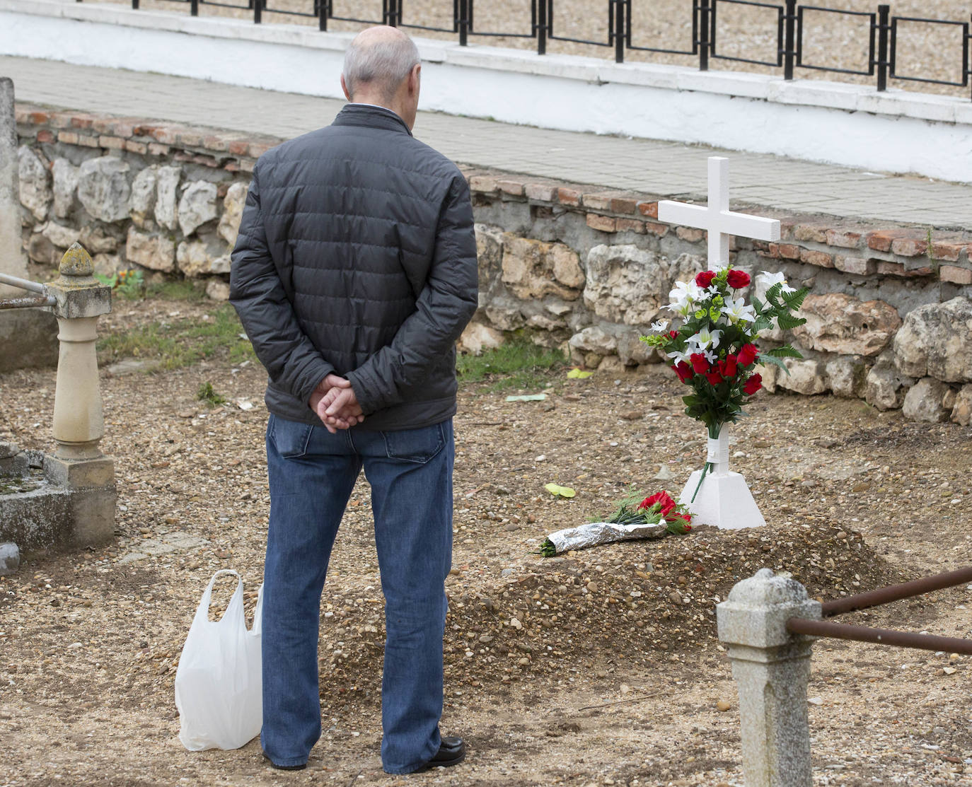 El cementerio del Carmen el Día de Todos los Santos. 