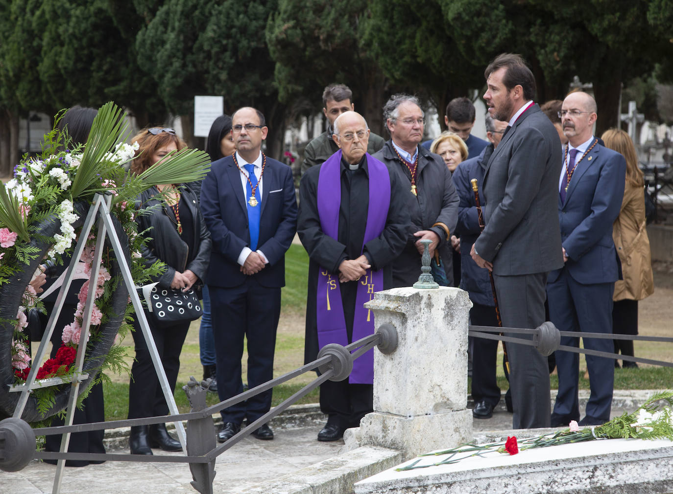 El cementerio del Carmen el Día de Todos los Santos. 