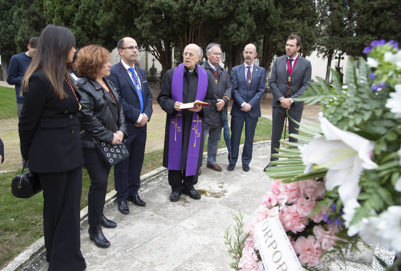 El cementerio del Carmen el Día de Todos los Santos. 