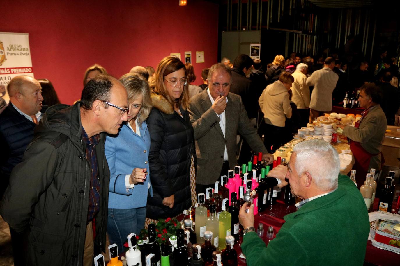 Baltanás disfruta de sus quesos y vinos.