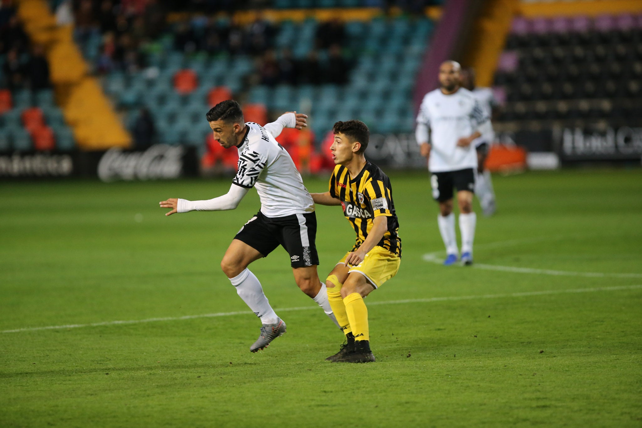 El Salamanca CF UDS contra el Barakaldo CF.