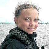 Greta Thunberg.